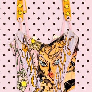 Graphic Print Women's Top